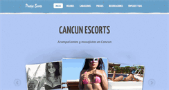 Desktop Screenshot of escortsincancun.com